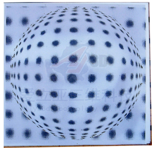 圓點光柵立體軟件-【花無形】的視覺效果